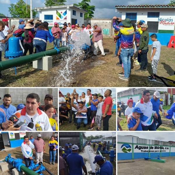 Diario Frontera, Frontera Digital,  POZO 5 EL VIGÍA, AGUAS DE MÉRIDA, JEHYSON GUZMÁN, El Vigía Panamericana, ,Jehyson Guzmán colocó en funcionamiento 
Pozo #5 de agua en Alberto Adriani