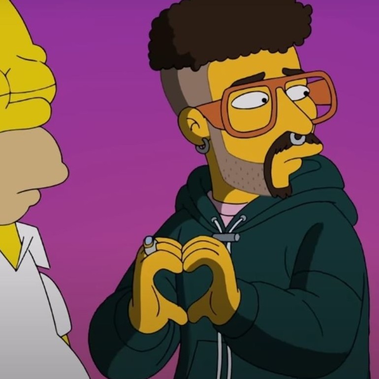 Diario Frontera, Frontera Digital,  Los Simpsons, Farándula, ,Los Simpsons predijeron la pataleta de Bad Bunny con el celular de su fanática
