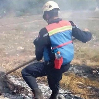 Diario Frontera, Frontera Digital,  INCENDIO EN SUCRE, CUERPO DE BOMBEROS, Sucesos, ,BOMBEROS ATIENDEN INCENDIO
DE VEGETACIÓN EN SUCRE
