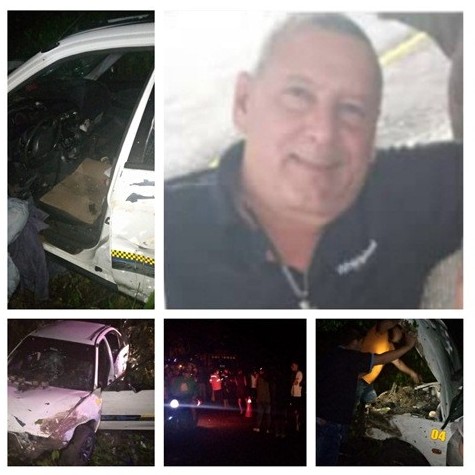 Diario Frontera, Frontera Digital,  LA PALMITA DE EL VIGÍA, accidente, taxi, Sucesos, ,TAXISTA MURIÓ TRAS CAER BARRANCO 
DE SIETE METROS EN LA PALMITA DE EL VIGÍA