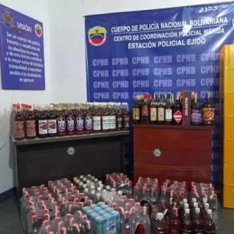 Diario Frontera, Frontera Digital,  PNB, Sucesos, ,EN PROCEDIMIENTO PNB INCAUTÓ
LICOR Y UN CAMIÓN EN MÉRIDA