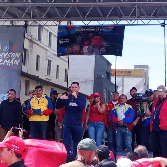 Diario Frontera, Frontera Digital,  ALCALDE JESÚS ARAQUE, CONCENTYRACIÓN, PSUV, NICOLÁS MADURO, Politica, ,Alcalde Jesús Araque ratificando su apoyo incondicional al Presidente Nicolás Maduro 
rechazó las sanciones y el bloqueo económico contra el país