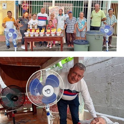 Diario Frontera, Frontera Digital,  FAMILIAS BENEFICIADAS, Geovanny Araque, CONCEJAL DEL PUEBLO, El Vigía Panamericana, ,30 FAMILIAS SE BENEFICIARON CON COMBOS 
DE ALIMENTOS Y ENSERES EN EL VIGÍA