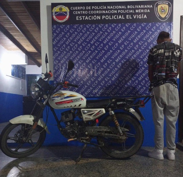 Diario Frontera, Frontera Digital,  PNB, EL VIGÍA, Sucesos, ,PNB capturó a joven y recupero moto 
solicitada por hurto en El Vigía