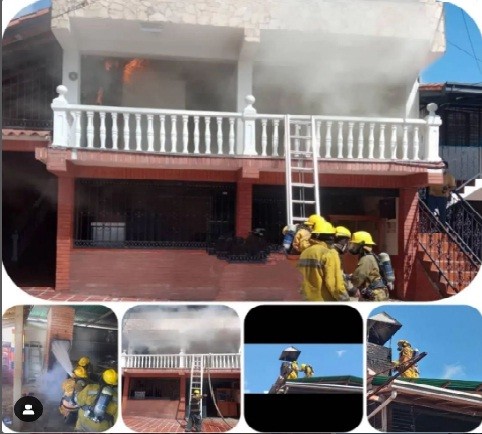 Diario Frontera, Frontera Digital,  INCENDIO RESTAURANTE TOVAR, Sucesos, ,Bomberos indaga causa del incendio 
de un restaurante en Tovar