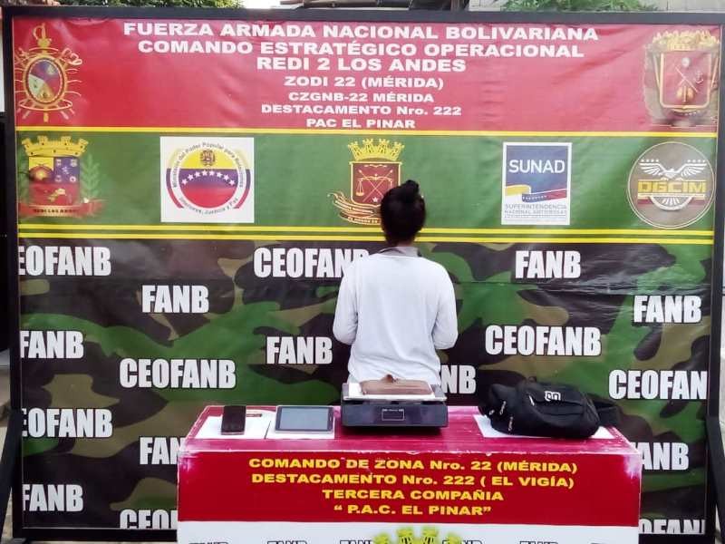 Diario Frontera, Frontera Digital,  GNB detuvo mujer con panela de  marihuana, EL PINAR, Sucesos, ,GNB detuvo mujer con panela de  marihuana