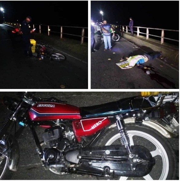Diario Frontera, Frontera Digital,  FALLECIÓ MOTORIZADO, PUENTE CHAMA, EL VIGÍA, Sucesos, ,Motorizado falleció tras impactar 
con estructura del puente Chama de El Vigía
