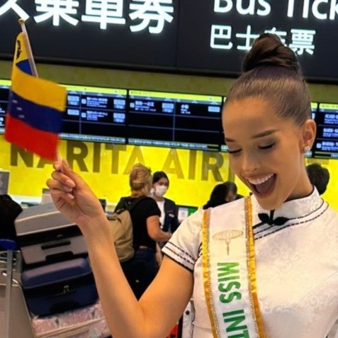 Diario Frontera, Frontera Digital,  ANDREA RUBIO, MISS INTERNATIONAL VENEZUELA, JAPÓN, Farándula, ,Miss International Venezuela llegó a Japón, 
pero se le extraviaron cinco maletas con la ropa del certamen