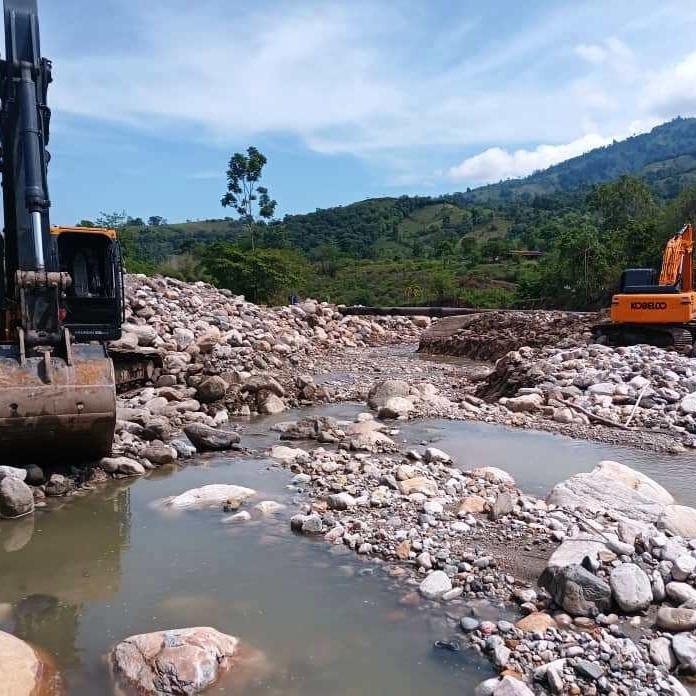 Diario Frontera, Frontera Digital,  DIQUE CAÑA BRAVA, AGUAS DE MÉRIDA, GOBIERNO REGIUONAL, JEHYSON GUZMÁN, El Vigía Panamericana, ,Gobierno bolivariano evaluó trabajos en el acueducto Caña Brava