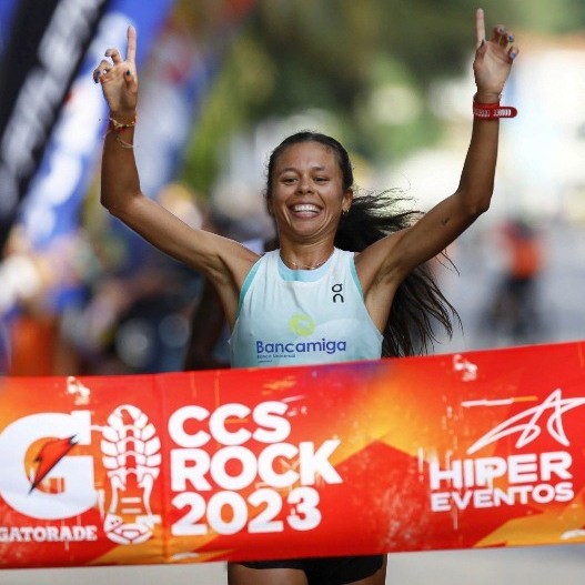 Diario Frontera, Frontera Digital,  Caracas Rock, Joselyn Brea, BANCAMIGA, Deportes, ,Atleta Bancamiga Joselyn Brea en los más alto del podio de Caracas Rock