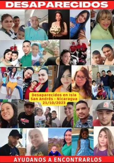 Diario Frontera, Frontera Digital,  Desaparecidos, Sucesos, ,Familiares de desaparecidos en isla de San Andrés - Nicaragua 
no pierden la fe en encontrarlos