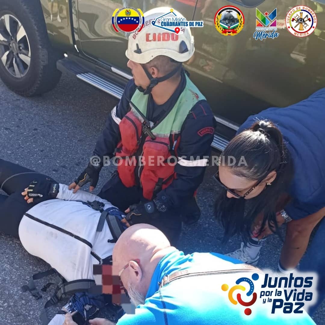 Diario Frontera, Frontera Digital,  Ejido, Mérida, Cuerpo de Bomberos, Sucesos, ,Ciudadano resultó lesionado tras volcar bicicleta sobre la vía que conducía en Ejido