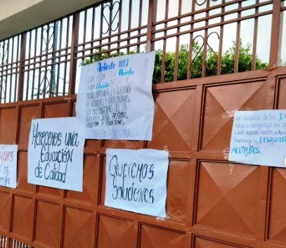 Diario Frontera, Frontera Digital,  Unidad Educativa Claudio Corredor de El Vigía, El Vigía Panamericana, ,Unidad Educativa Claudio Corredor de El Vigía
reinició las clases por presencia de educadores