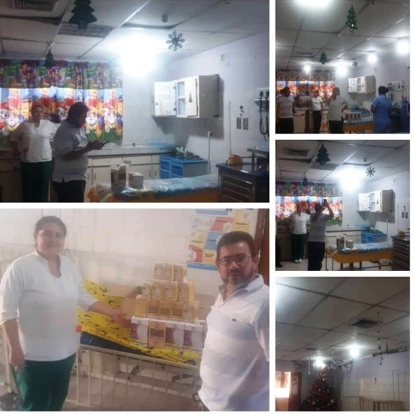 Diario Frontera, Frontera Digital,  Empresa Jer, El Vigía Panamericana, ,Empresa Jer dotó de  16 bombillos led 
al área de pediatría del Hospital II de El Vigía