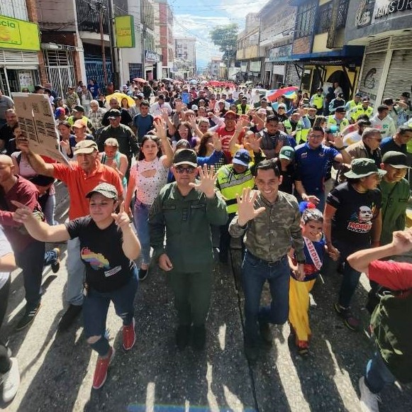Diario Frontera, Frontera Digital,  PSUV - LIBERTADOR, jesus araque, guayana esequiba, Politica, ,Merideños marcharon en defensa del Esequibo