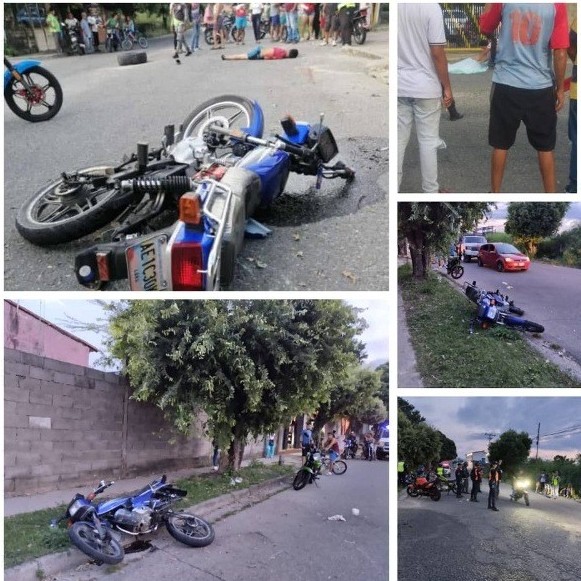 Diario Frontera, Frontera Digital,  Adolescente falleció, Sucesos, ,Adolescente falleció en accidente de tránsito
tras perder control de la moto en El Vigía