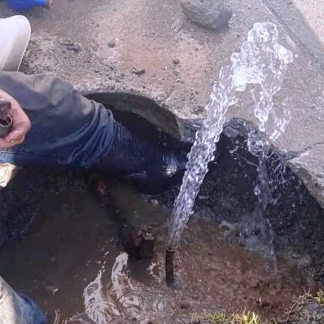 Diario Frontera, Frontera Digital,  Jehyson Guzmán, agua potable, Oswaldo Ferrer, Aguas de Mérida, Politica, ,Fuerza laboral de Aguas de Mérida corrigió fuga 
de agua potable en la parroquia Juan Rodríguez Suárez