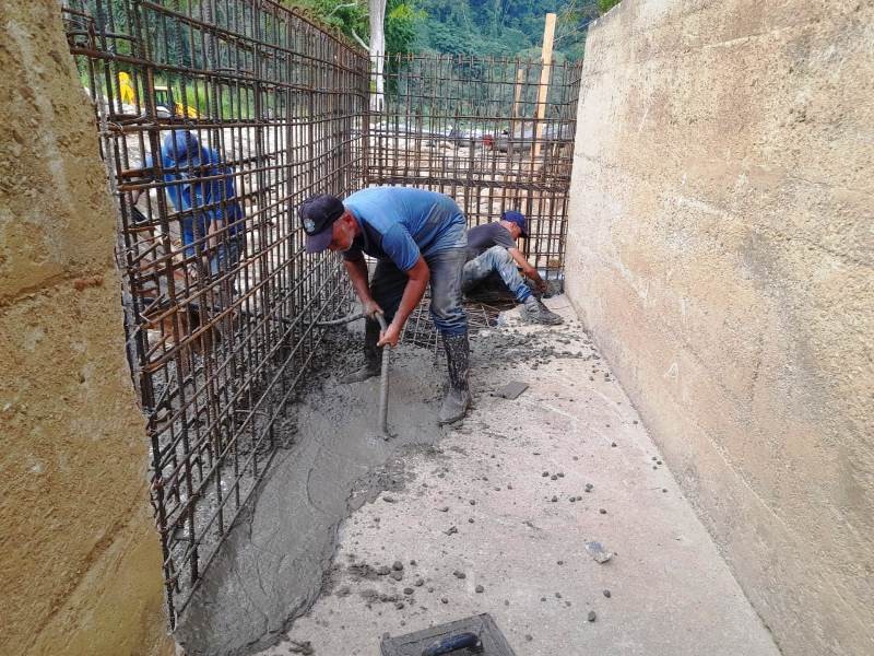 Diario Frontera, Frontera Digital,  Acueudcto Tucaní, Aguas de Mérida, Oswaldo Ferrer, Jehtson Guzmán, El Vigía Panamericana, ,Avanzan obras de reconstrucción 
del dique toma sobre el río Tucaní