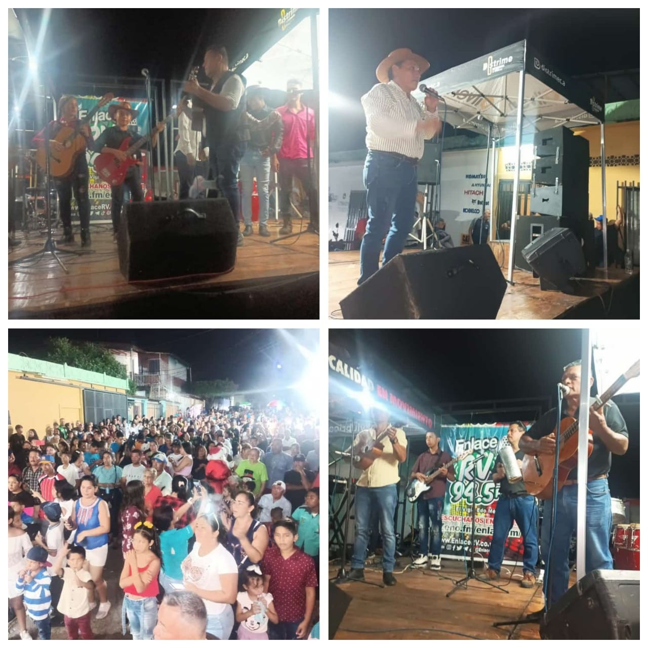 Diario Frontera, Frontera Digital,  El Vigía, municipio Alberto Adriani, Enlace RV 94.5 FM, José Gabriel Labrador, El Vigía Panamericana, ,Enlace 94.5 FM dio inicio a la navidad con presentación de agrupaciones musicales en vivo en El Vigía