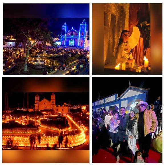 Diario Frontera, Frontera Digital,  Gairimar Cano de Guzmán, Abraham Hayon, Jehyson Guzmán, Velas, Tradición, Virgen de la Inmaculada, Mucurubá, municipio Rangel, Páramo, ,Al menos 20 mil velas fueron encendidas en Mucurubá, municipio Rangel de Mérida
