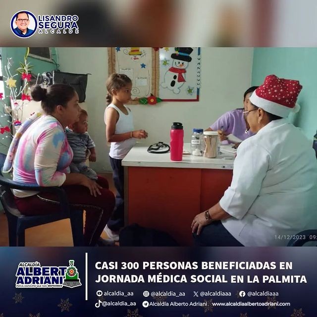 Diario Frontera, Frontera Digital,  Lisandro Segura, municipio Alberto Adriani, El Vigía, La Palmita, Cmdnna, Umpdis, El Vigía Panamericana, ,Casi 300 personas beneficiadas en Jornada Médica Social en La Palmita