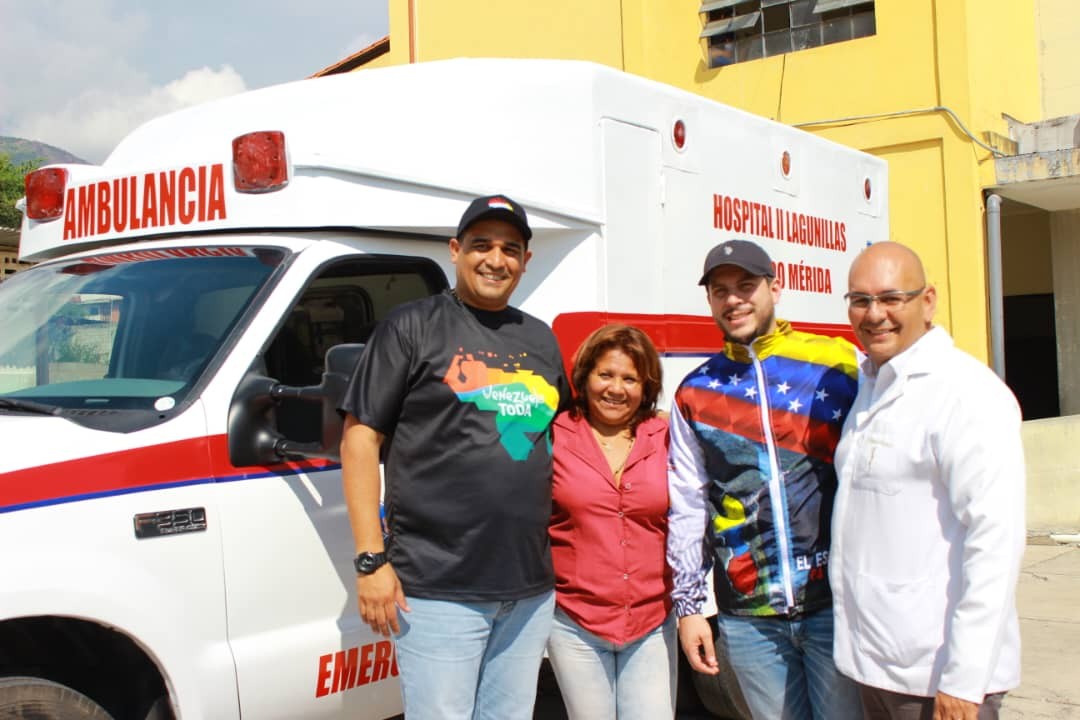 Diario Frontera, Frontera Digital,  Lagunillas, Municipio Sucre, Jehyson Guzmán, Hospital tipo II, Merida, Emcomersa, Salud, ,Gobierno bolivariano rehabilitó ambulancia del Hospital Tipo II de Lagunillas
