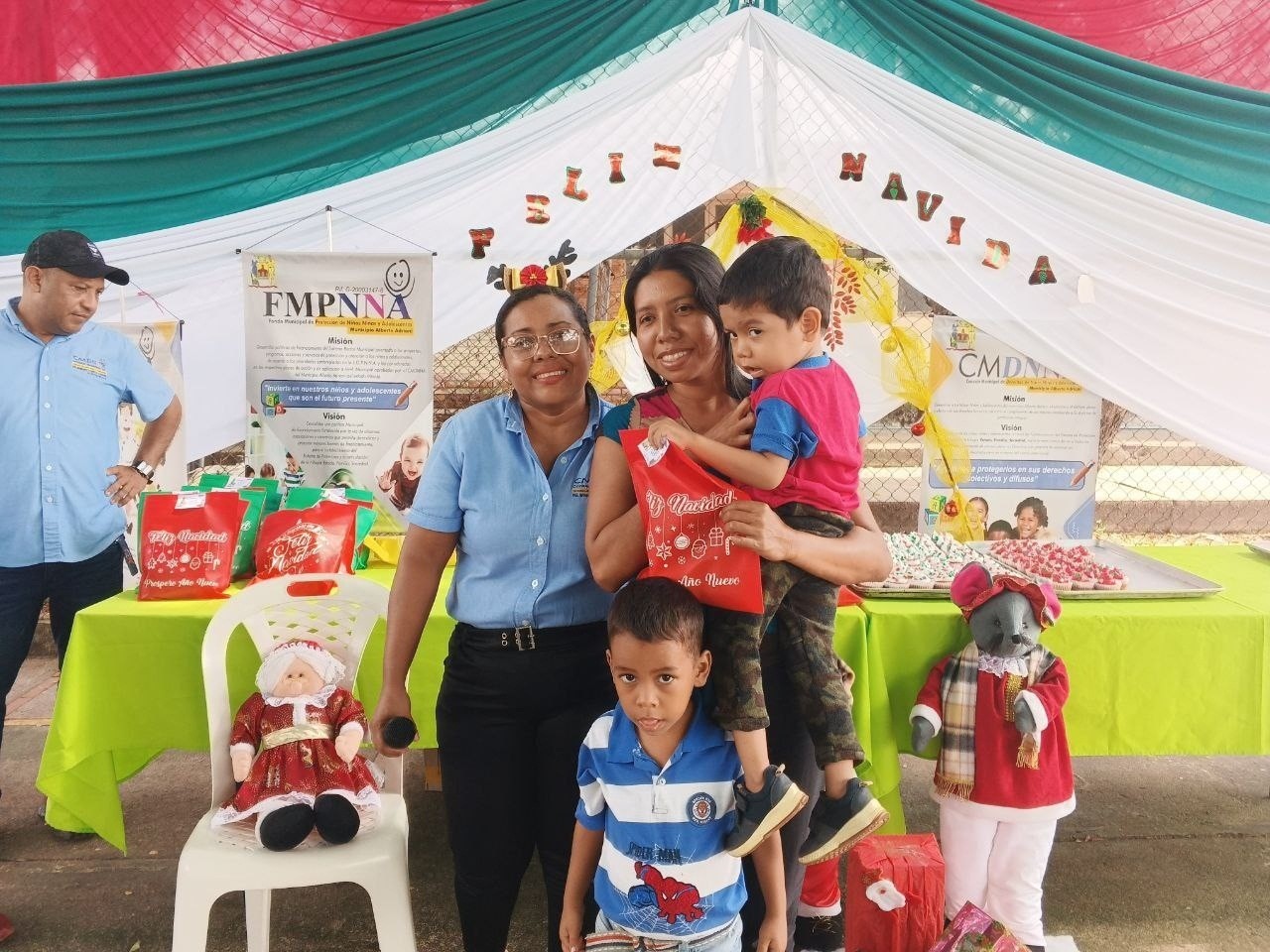 Diario Frontera, Frontera Digital,  Cmdnna, municipio Alberto Adriani, El Vigía, Cpnna, Idenna, El Vigía Panamericana, ,Consejo Municipal de Derecho del Niño y Adolescente Alberto Adriani compartió "Tiempos de Navidad" en El Vigía