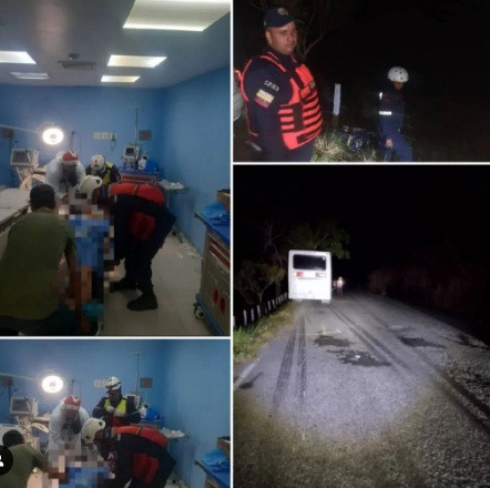 Diario Frontera, Frontera Digital,  Sucesos, ,Dos jóvenes resultaron lesionados en colisión entre un transporte público y una moto en El Vigía