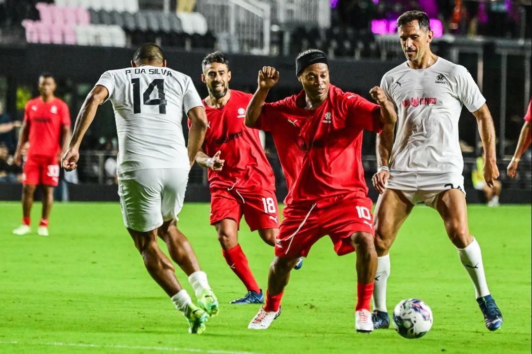 Diario Frontera, Frontera Digital,  Gianni Infantino, FIFA, AFA, Diego Godín, Kun Agüero, Estados Unidos, Copa América 2024, Conmebol, Juan Arango, Deportes, ,Arango y su equipo Samba perdieron en el partido leyendas Conmebol