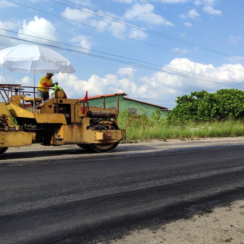 Diario Frontera, Frontera Digital,  Aguas de Mérida, asfaltado, Plan de Asfalto, Oswaldo Ferrer, Jehyson Guzmán, El Vigía Panamericana, ,Avanza Plan de Asfalto en la Troncal 001 del municipio Alberto Adriani de Mérida