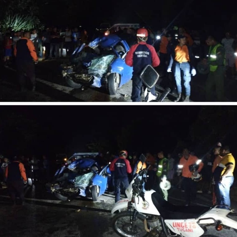 Diario Frontera, Frontera Digital,  Sucesos, ,Ciudadano falleció en colisión entre dos vehículos
en la carretera Panamericana del estado Mérida