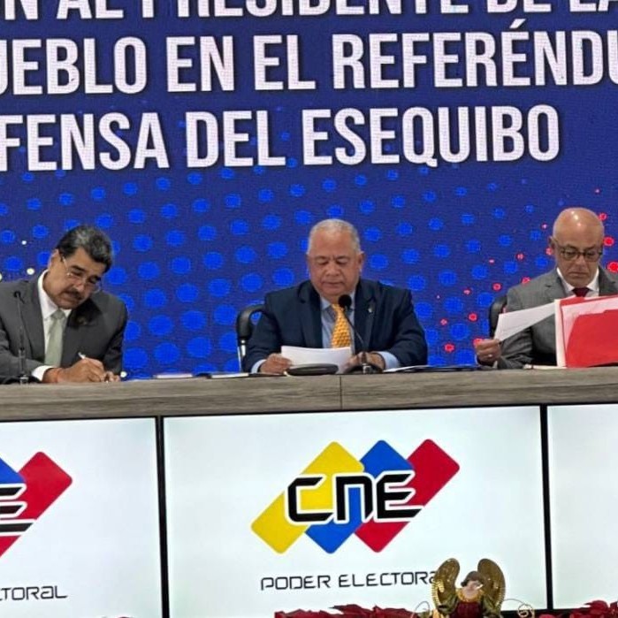 Diario Frontera, Frontera Digital,  Esequibo, Referéndum consultivo, Elvis Amoroso, CNE, Politica, ,CNE: 10 millones 431 mil 907 electores votaron en el referéndum consultivo en defensa del Esequibo