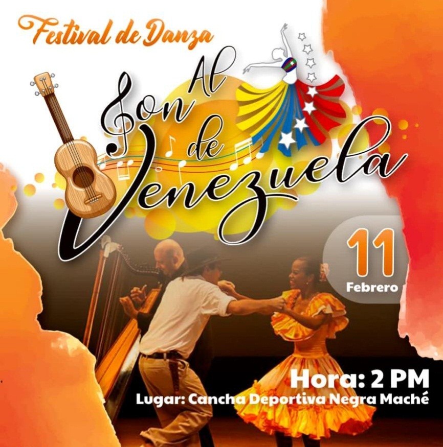 Diario Frontera, Frontera Digital,  FESTIVAL DE DANZA "AL SON DE VENEZUELA”, EL VIGÍA, ALCALDÍA DE ALBERTO ADRIANI, INSTITUTO MUNICIPAL DE CULTURA, El Vigía Panamericana, ,FESTIVAL DE DANZA "AL SON DE VENEZUELA” SE REALIZARÁ
EN LA SEMANA DE LA JUVENTUD