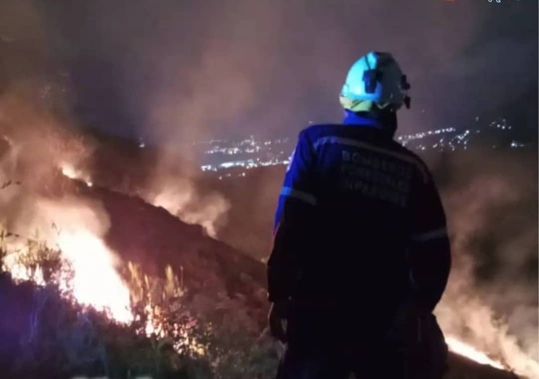Diario Frontera, Frontera Digital,  BOMBEROS, INCENDIO DE VEGETACIÓN, MÉRIDA, Sucesos, ,Bomberos controlan incendio de vegetación 
afectando tres hectáreas en Mérida