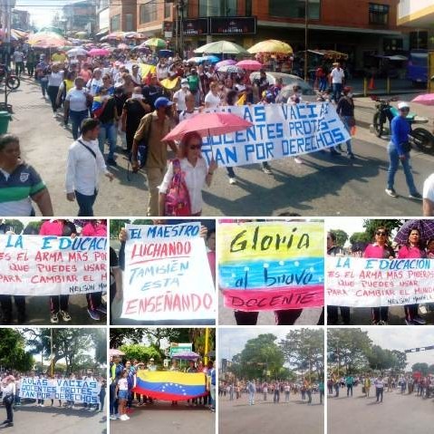 Diario Frontera, Frontera Digital,  El Vigía Panamericana, ,"GRITOS DEL SILENCIO" SE HIZO SENTIR EN EL VIGÍA POR SALARIOS DIGNOS
