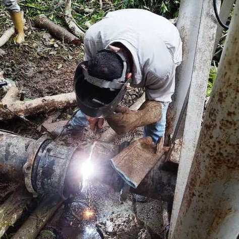 Diario Frontera, Frontera Digital,  MUNICIPIO ANDRÉS BELLO, LA AZULITA, ACUEDUCTO CAPAZ, AGUAS DE MÉRIDA, AGUA POTABLE, El Vigía Panamericana, ,Trabajadores de Aguas de Mérida recuperaron 
acueducto de Capaz en el municipio Andrés Bello