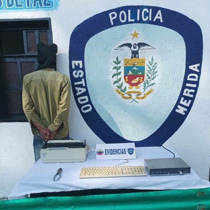 Diario Frontera, Frontera Digital,  POLIMÉRIDA, Sucesos, ,Polimérida capturó a un hombre por hurto en la ULA