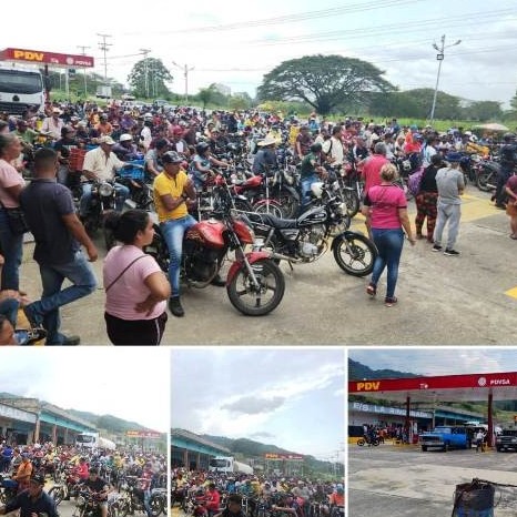 Diario Frontera, Frontera Digital,  ESTACIÓN DE SERVICIO LA RINCONADA, OBISPO RAMOS DE LORA, PANAMERICANA, MOTOS, PDVSA, El Vigía Panamericana, ,E/S LA RINCONADA ATENDIÓ A MÁS DE 500 MOTORIZADOS
