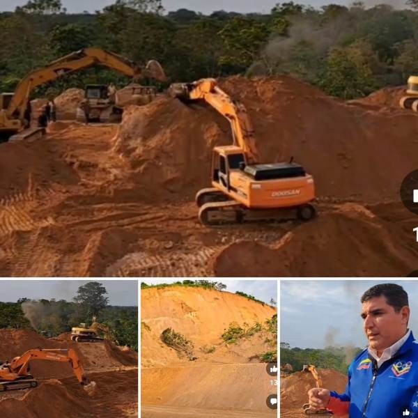Diario Frontera, Frontera Digital,  TRABAJOS ONIA, MUNICIPIO ALBERTO ADRIANI, ESTADO MÉRIDA, JEHYSON GUZMÁN, El Vigía Panamericana, ,Con siete máquinas pesadas avanzan trabajos 
en el sector Onia, municipio Alberto Adriani de #Mérida