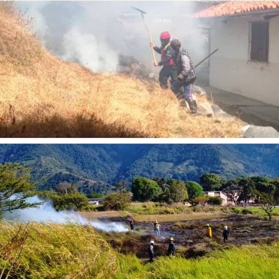 Diario Frontera, Frontera Digital,  INCENDIOS FORESTALES, BOMBEROS MÉRIDA, Sucesos, ,COMISIÓN DE BOMBEROS ATENDIERON DOS INCENDIOS
DE VEGETACIÓN EN LIBERTADOR Y RANGEL