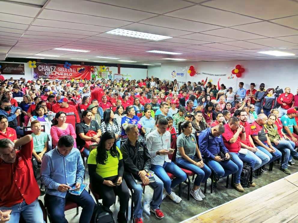 Diario Frontera, Frontera Digital,  CLAP, CAMPO ELÍAS, MISIÓN ALIMENTACIÓN, Politica, ,Misión Alimentación realizó tribuna antiimperialista en Campo Elías