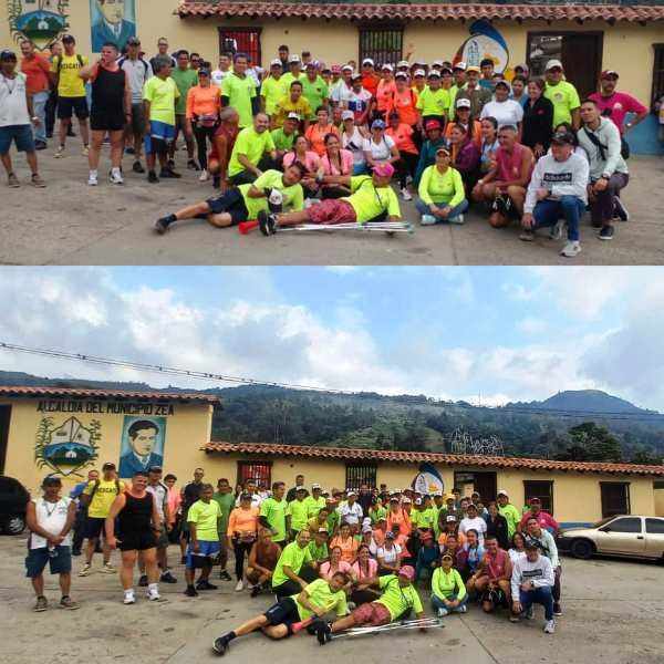 Diario Frontera, Frontera Digital,  ECOTURISMO, ZEA, MUNICIPIO ZEA, MÉRIDA, VICTOR BUSTAMANTE, Mocoties, ,Caminaron para impulsar el Ecoturismo en Zea