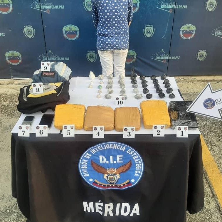 Diario Frontera, Frontera Digital,  DROGA, PNB, Sucesos, ,PNB capturó a una mujer con casi tres kilos de droga en Mérida