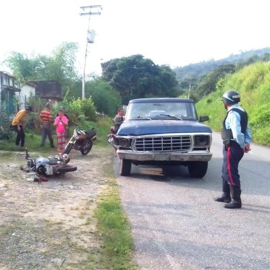 Diario Frontera, Frontera Digital,  ACCIDENTE, LA PALMITA, EL VIGÍA, Sucesos, ,Adolescente lesionado al ser impactando 
por un vehículo en La Palmita de El Vigía