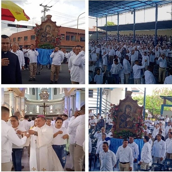 Diario Frontera, Frontera Digital,  Mil Hombres Rezando el Rosario, DIÓCESIS EL VIGÍA SAN CARLOS DEL ZULIA, El Vigía Panamericana, ,Mil hombres rezando el rosario congregó 
la diócesis El Vigía - San Carlos del Zulia