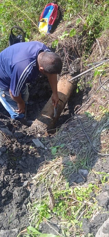 Diario Frontera, Frontera Digital,  ACUEDUCTO CARRIZAL, TOVAR, ALCALDÍA DE TOVAR, Mocoties, ,Solventada avería en tubería de distribución 
del acueducto El Carrizal de Tovar