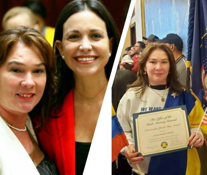 Diario Frontera, Frontera Digital,  Marleny Guillen, El Vigía Panamericana, ,Los venezolanos en el exterior debemos rescatar 
a Venezuela del socialismo con María Corina