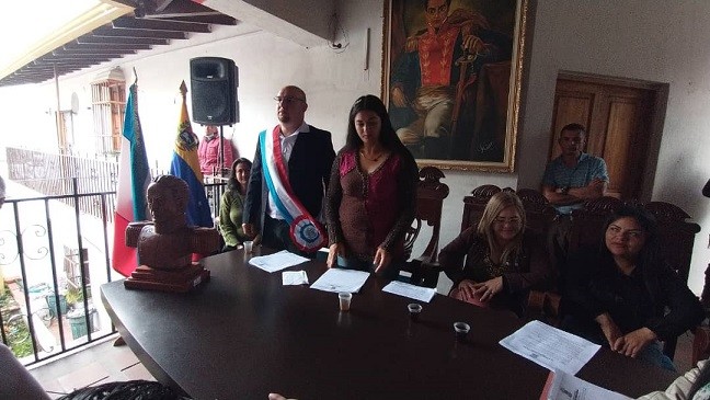 Diario Frontera, Frontera Digital,  ALCALDE CARDENAL QUINTERO, MÉRIDA, Páramo, ,Jhonfer Uzcátegui asumió la Alcaldía del municipio Cardenal Quintero