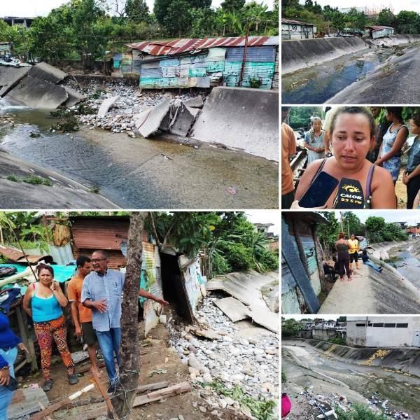 Diario Frontera, Frontera Digital,  CAÑO BUBUQUÍ, El Vigía Panamericana, ,EL VIGÍA: Caño Bubuquí amenaza con arrastrar 07 familias en alto riesgo