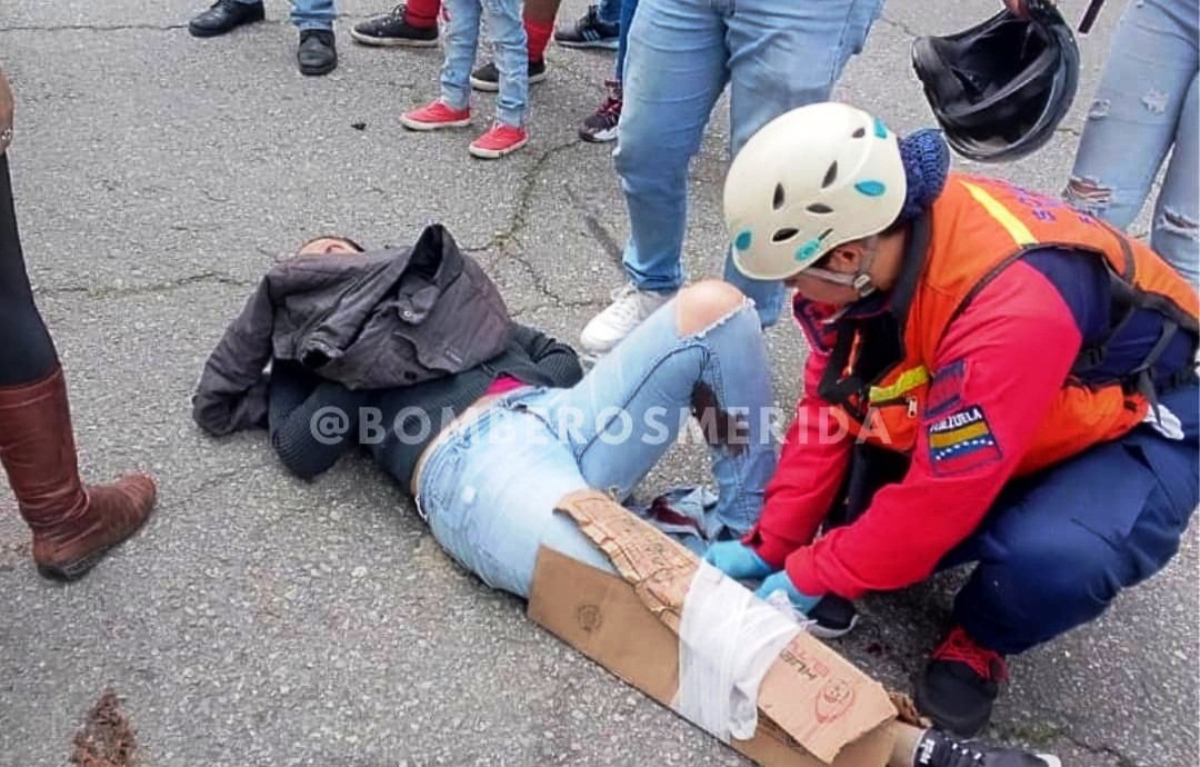 Diario Frontera, Frontera Digital,  EJIDO, LESIONADA, EJIDO, Sucesos, ,Ciudadana resultó lesionada tras volcar 
la moto sobre la vía en Ejido